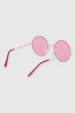 Lente redondo traslucido