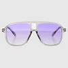 Lentes aviador pasta oversize