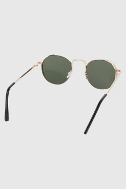 Lentes circulo borde metal