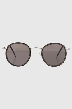 Lentes circulo borde oscuros