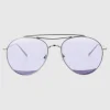 Lentes Circulo Gota Metal