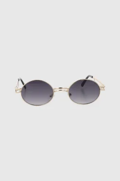 Lentes circulo pequeño metal