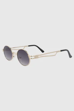 Lentes circulo pequeño metal