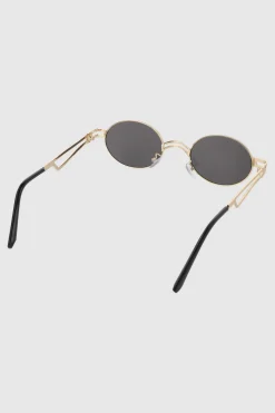 Lentes circulo pequeño metal