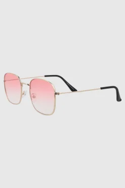 Lentes cuadro borde metal