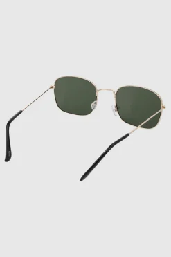 Lentes cuadro borde metal