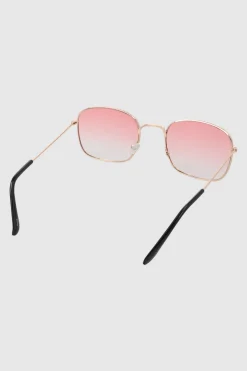 Lentes cuadro borde metal