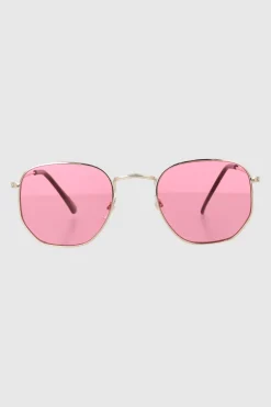 Lentes geometricos tonos brillantes