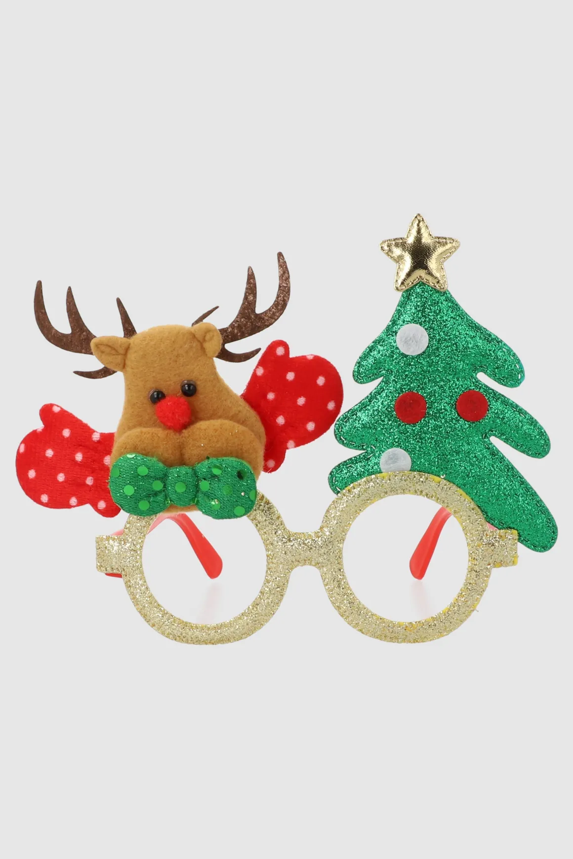 Lentes navideños personajes 3D