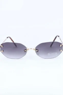 Lentes ovalados tintados