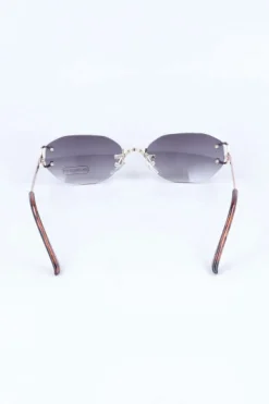 Lentes ovalados tintados