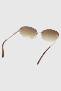 Lentes ovalo rimless