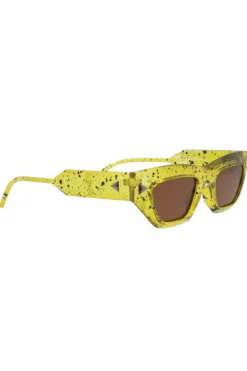Lentes oversize manchas