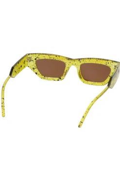 Lentes oversize manchas