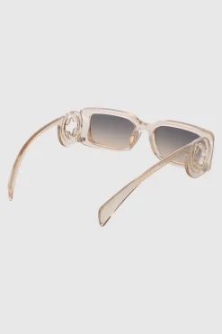 Lentes rectangulo colorido