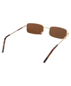 lentes rectangulo filo metal