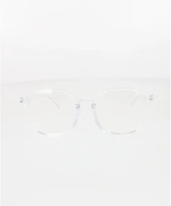 Lentes redondos transparentes