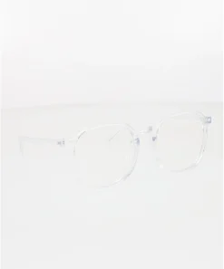 Lentes redondos transparentes