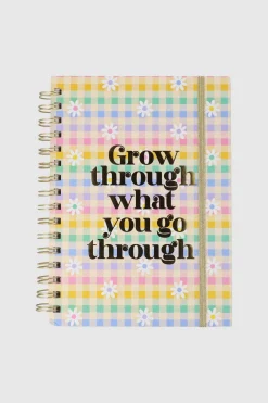 Libreta cuadros frase