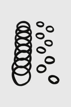 12 Ligas Negras Tamaños