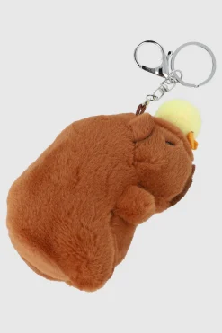 Llavero De Peluche De Capibara