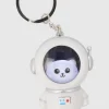 Llavero Gato Astronauta Luz