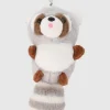 Llavero mapache anillado
