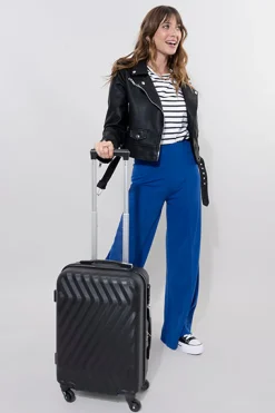 Maleta textura zigzag