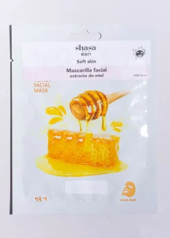 Mascarilla hoja facial extractos