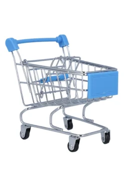Mini Carrito Compras Decorativo