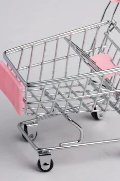 Mini Carrito Compras Decorativo