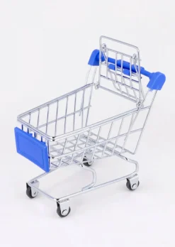 Mini Carrito Compras Decorativo