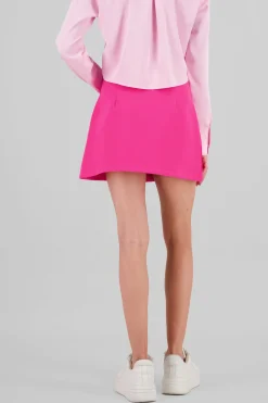 Mini falda sastreada detalle bolsas