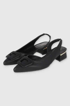 Mini tacón puntal bloquehebilla