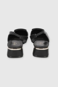 Mini tacón puntal bloquehebilla