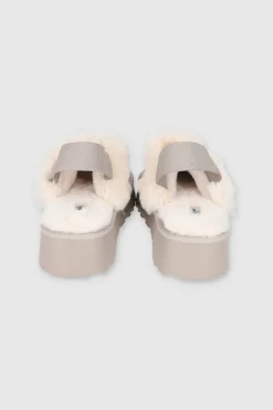 Panfufla peluche plataforma