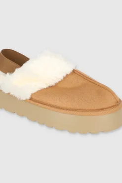 Panfufla peluche plataforma