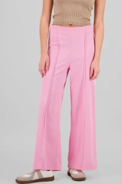 Pantalón Amplio Costura Frontal