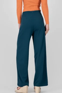 Pantalón Amplio Costura Frontal