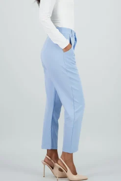 Pantalón Cintura Alta Capri Bolsas