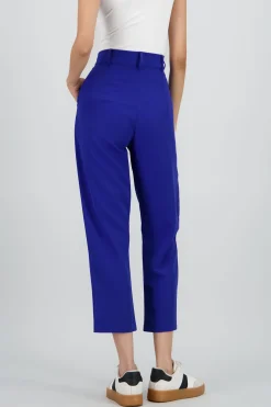 Pantalón Cintura Alta Capri Bolsas