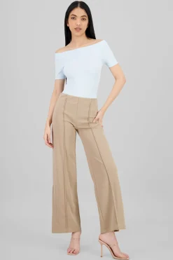 Pantalón Flared Costuras