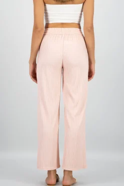 Pantalón wide textura bandana