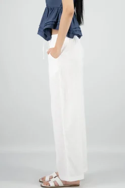 Pantalon amplio algodon