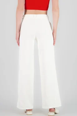 Pantalon amplio liso