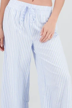 Pantalon amplio rayas