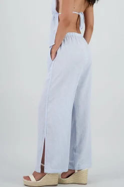 Pantalon cadera ligero rayas