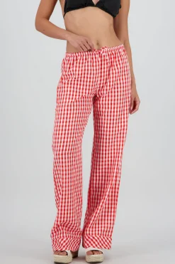 Pantalon con jareta recto