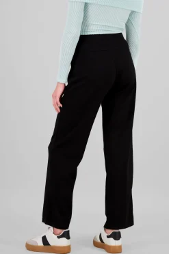 Pantalon de tacto suave liso