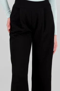 Pantalon de tacto suave liso